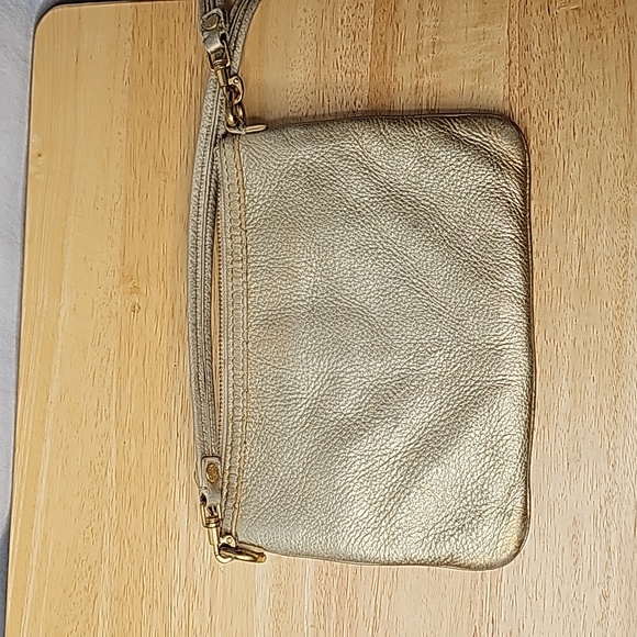 Marc Jacob's Crossbody Bag Gold Metallic Gold Hardware - Picture 13 of 13